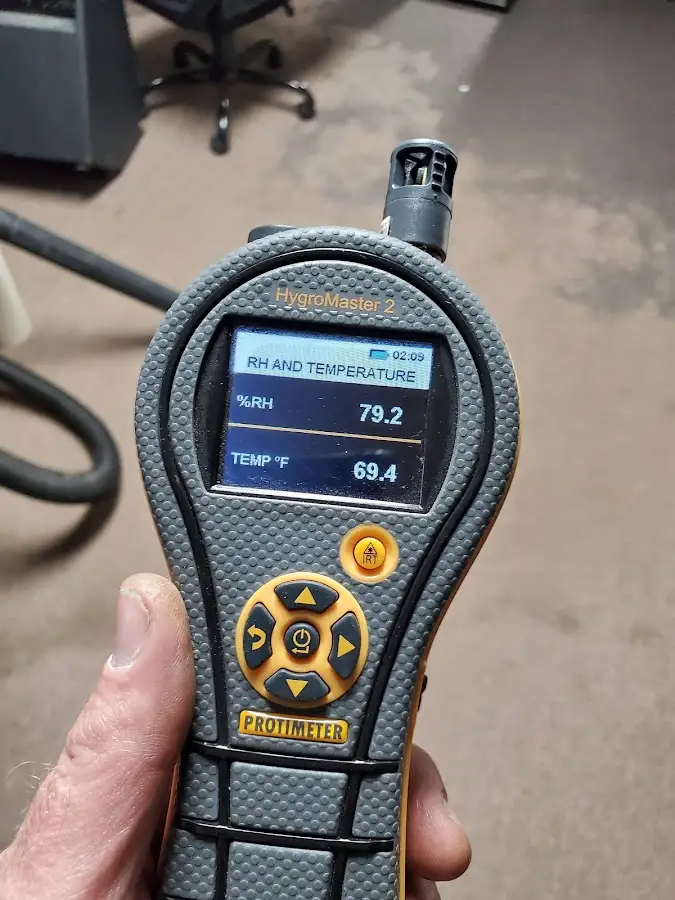 Moisture meter humidity assessment for Mold Remediation & Removal in Opelousas